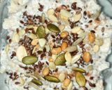 A picture of step 3 of Curd seeds apple delight.