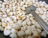 A picture of step 2 of Rose 🌹 & Makhana Dry Fruits Ladoo (sugar - free) (Vrat Special).