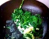 A picture of step 2 of Spinach and Cheese Spring Rolls.
