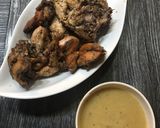 Foto langkah ke 7 dari resep Lemon-herb roast chicken (with brown sauce.