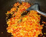 Foto langkah ke 4 dari resep Tumis pedas pepaya muda.