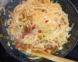 Foto del paso 6 de la receta: Fideos de arroz con almejas y gambas
