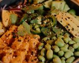 A picture of step 8 of Salmon Poke.