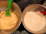 Gugelhupf mit Pfirsiche