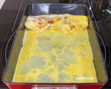 A picture of step 7 of Corn and Sausage Tamagoyaki.