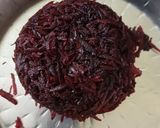 A picture of step 1 of Beetroot carrot cutlet.