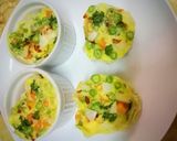 A picture of step 10 of Egg Souffle.