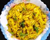 A picture of step 2 of Sprouted beans khichdi with kadhi.