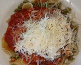 Foto del paso 2 de la receta: Pasta con tomate, atún y parmesano con Clickchef