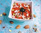 A picture of step 5 of Sujji Halwa.