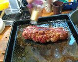 Foto del paso 4 de la receta: Bondiola a la crema de mostaza, reducida en calorías al horno