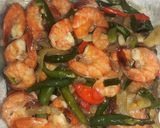 Foto langkah ke 1 dari resep Udang cabe ijo.