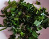 Foto langkah ke 2 dari resep PASTA PANDAN (ENDAPAN PANDAN).