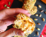 Foto del paso 8 de la receta: Croquetas de boniato y pollo al horno con pistachos