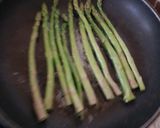 A picture of step 1 of My folded Egg Breakfast with Asparagus.