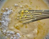 Foto del paso 2 de la receta Tarta de requeixo al limón con lemon crud y caramelo