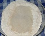 A picture of step 1 of Mahamri / Maandazi.