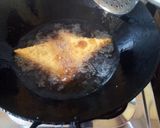 A picture of step 7 of Green gram(pojo) samosas.