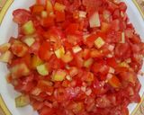 A picture of step 1 of Tomatoes sauce.