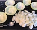 Une image de l'étape 3 de Choux raves farcis aux deux fromages et tomates séchées.