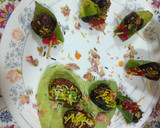 A picture of step 3 of Pan and dates mukhwas.