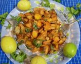 A picture of step 4 of Chatkara Potatoes.