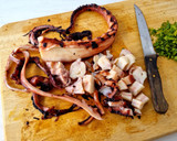 Foto del paso 5 de la receta: Ensalada de patata y pulpo (o versión low cost con potón)