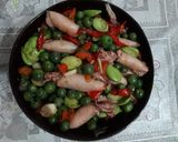 Foto langkah ke 4 dari resep Oseng-oseng Cumi Pete.