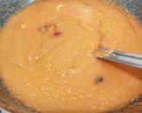 A picture of step 8 of Kesari Sheera.