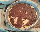 Foto del paso 6 de la receta: Torta marmolada de aceite con pasas de uva