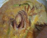 Foto langkah ke 5 dari resep Gulai Gurita Bunting.