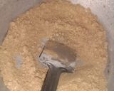A picture of step 1 of Singhada aata Katli.