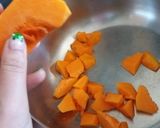 Foto del paso 1 de la receta Tallarines de espinacas con salsa de calabaza naranja 😋