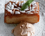 Foto del paso 11 de la receta: Bizcocho de yogurt invertido de manzana y piñones sin gluten