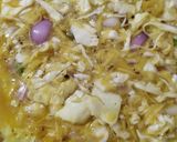 A picture of step 3 of Cabbage omlette.