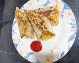 A picture of step 6 of Mix Vegetable Frankie.