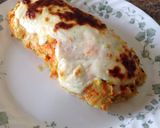 Foto del paso 10 de la receta: Rollo de papa y zanahoria relleno de jamón y queso crema