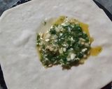 A picture of step 6 of Egg Envelope paratha.