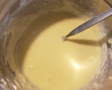 A picture of step 1 of Oreo cheesecake bars.