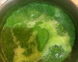 Foto langkah ke 4 dari resep Puding Lumut daun Suji dan Pandan.