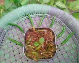 A picture of step 6 of Tadka masala mirchi.