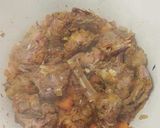 Foto del paso 21 de la receta: Cabrito en salsa de cebolla roja y ras el hanout