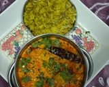 A picture of step 8 of Dahi Aloo sabji.