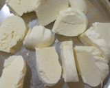 A picture of step 2 of Paneer thecha.