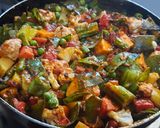 A picture of step 5 of Mix vegetables sabji.