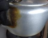 A picture of step 2 of Peanut chaat.