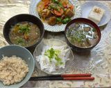A picture of step 6 of Aubergine Miso Soup.