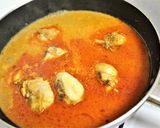 A picture of step 6 of Hyderabadi Murgh Ka Salan.