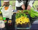 Foto langkah ke 1 dari resep Salad sayur organik lemon sauce.
