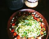 A picture of step 3 of Zucchini Noodles Salad.